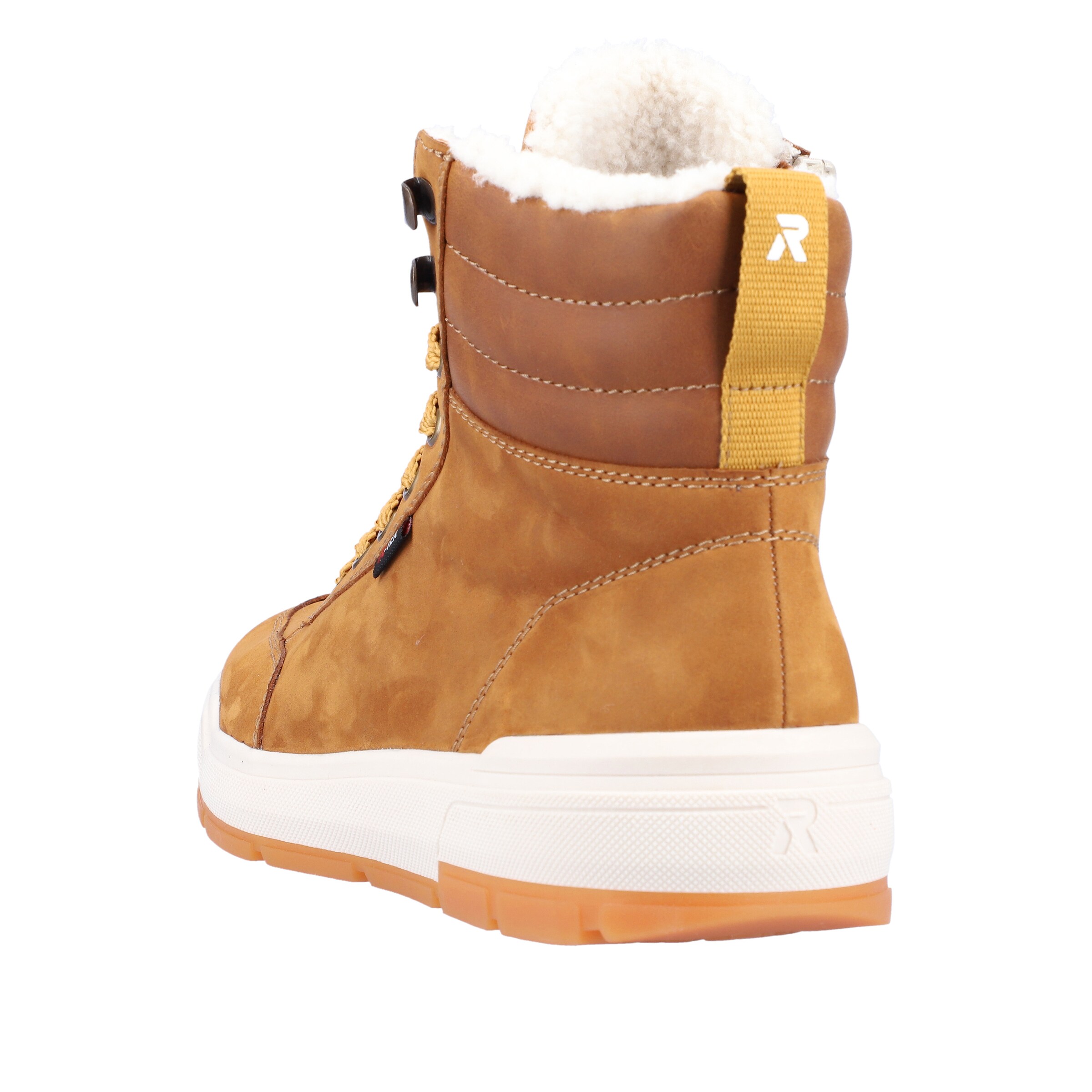 Rieker - Botas com atacadores em castanho