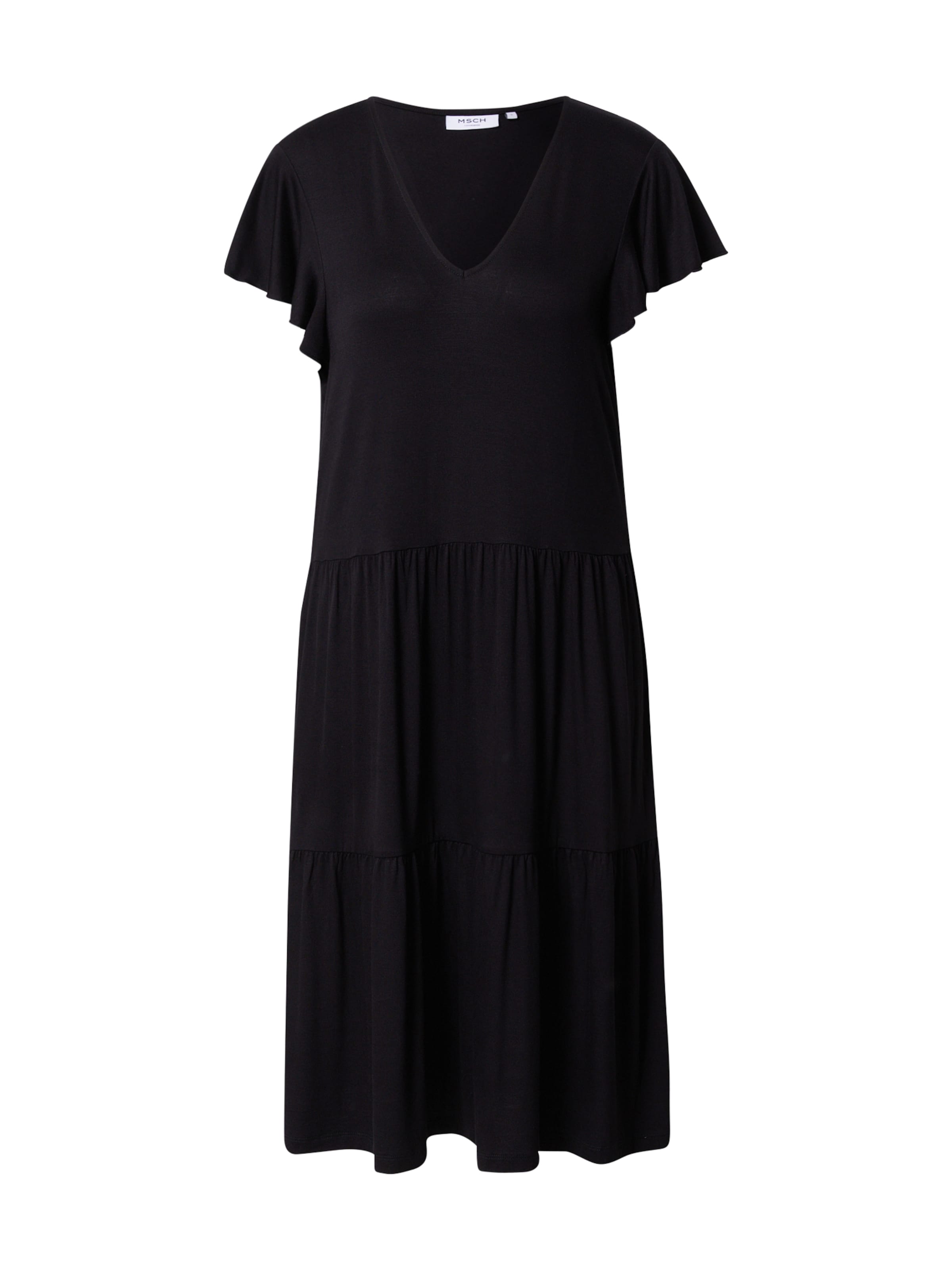 Abito 'Alvy Remi' di MSCH COPENHAGEN in nero: frontale