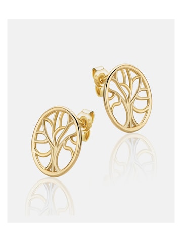 DIAMANT LETERNEL Earrings 'Ohrringe aus 585 Gelbgold' in Gold