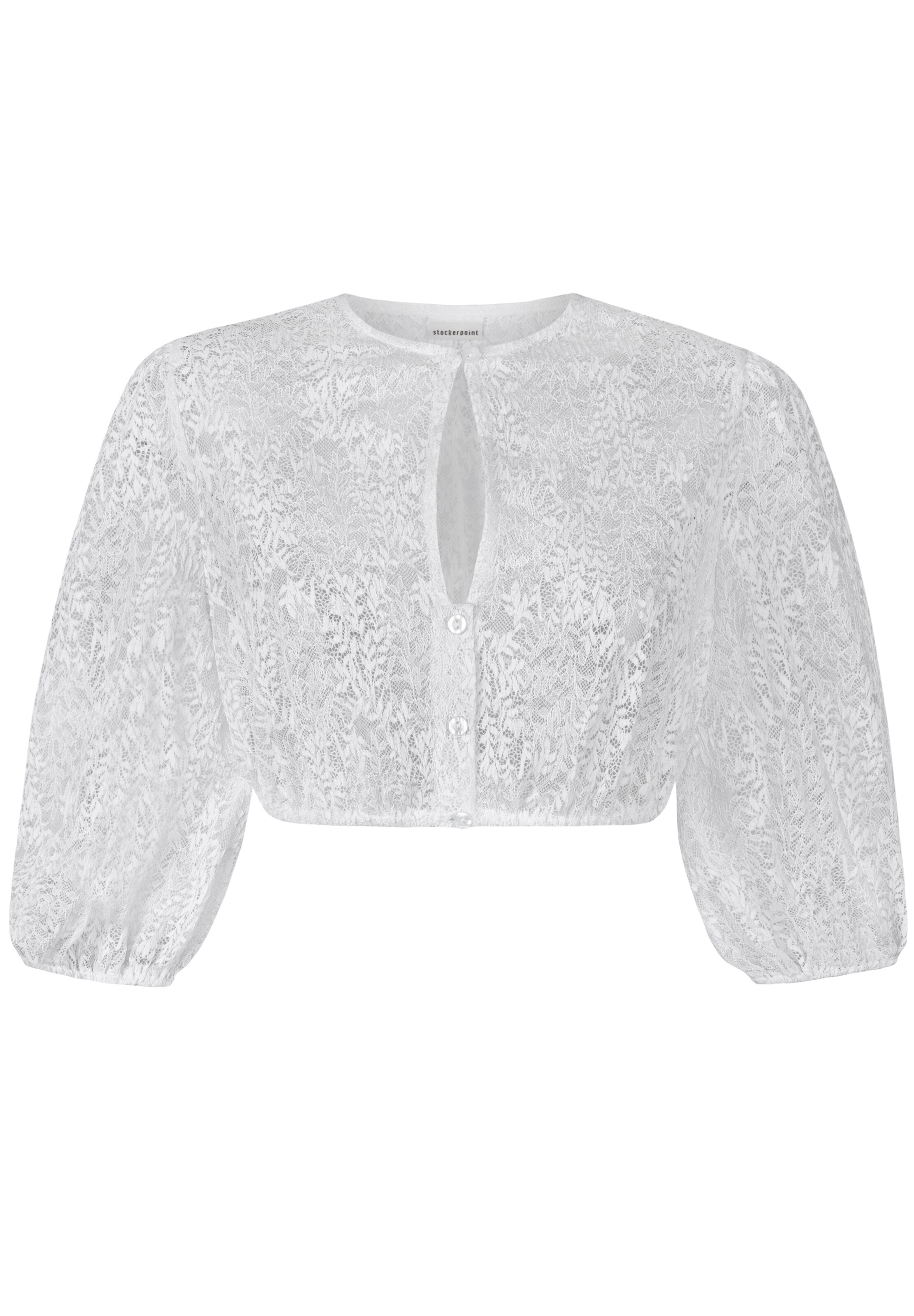 STOCKERPOINT Traditional blouse 'Rachel' in White: front