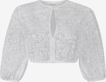 STOCKERPOINT Dirndlbluse 'Rachel' in Weiß: Vorderseite