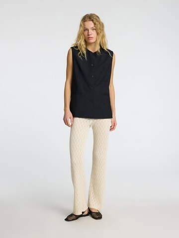 SELECTED FEMME Slimfit Broek 'SLFAgny' in Beige