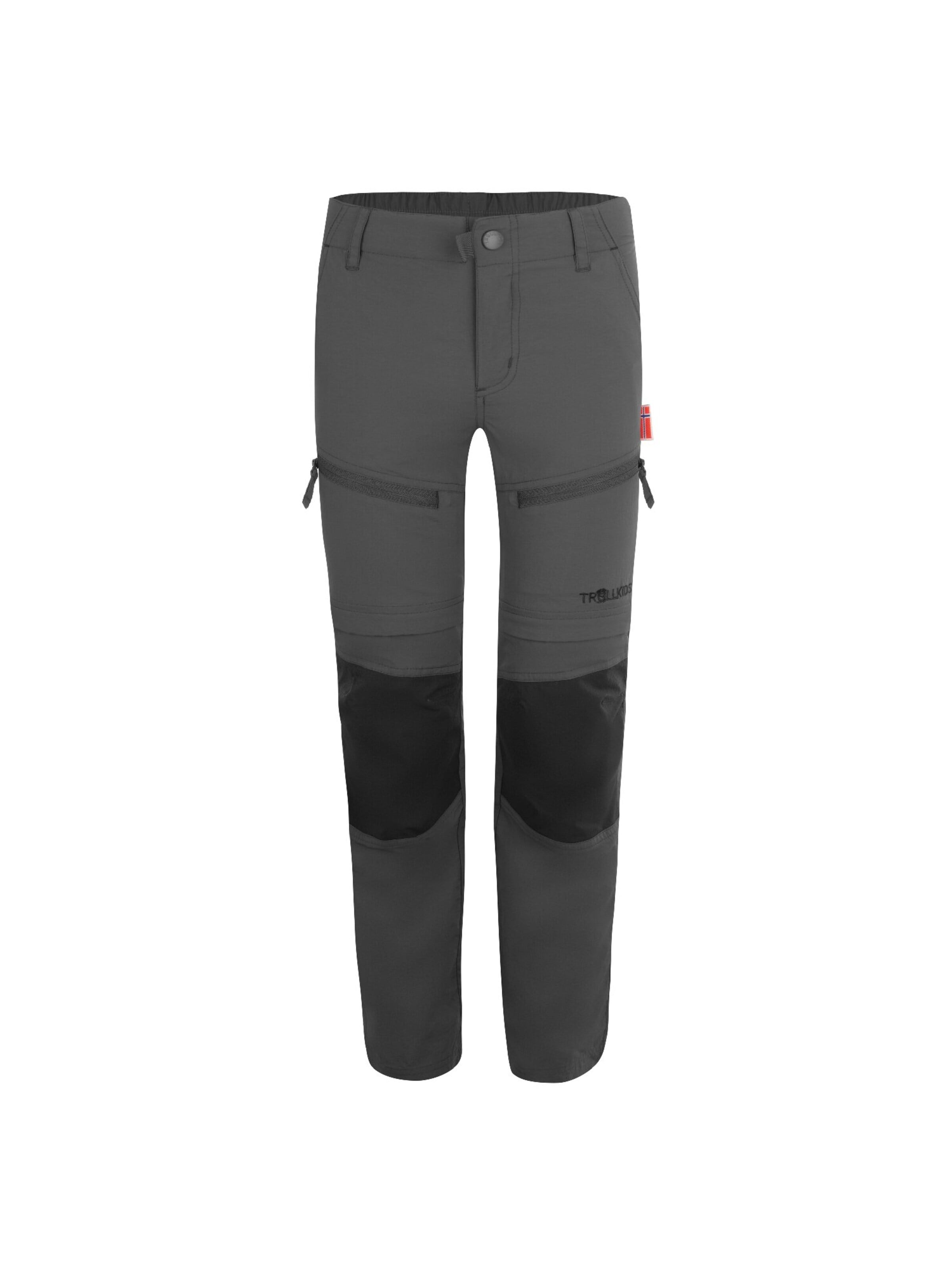 TROLLKIDS Workout Pants in Grey: front