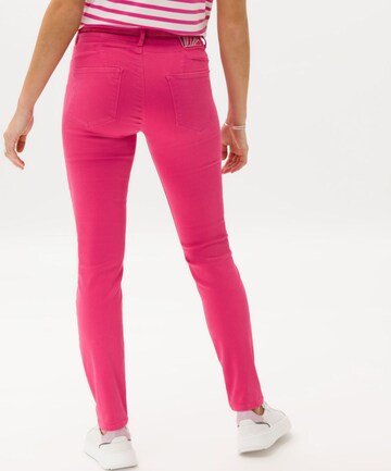 BRAX Slimfit Jeans 'Ana' in Roze: terug