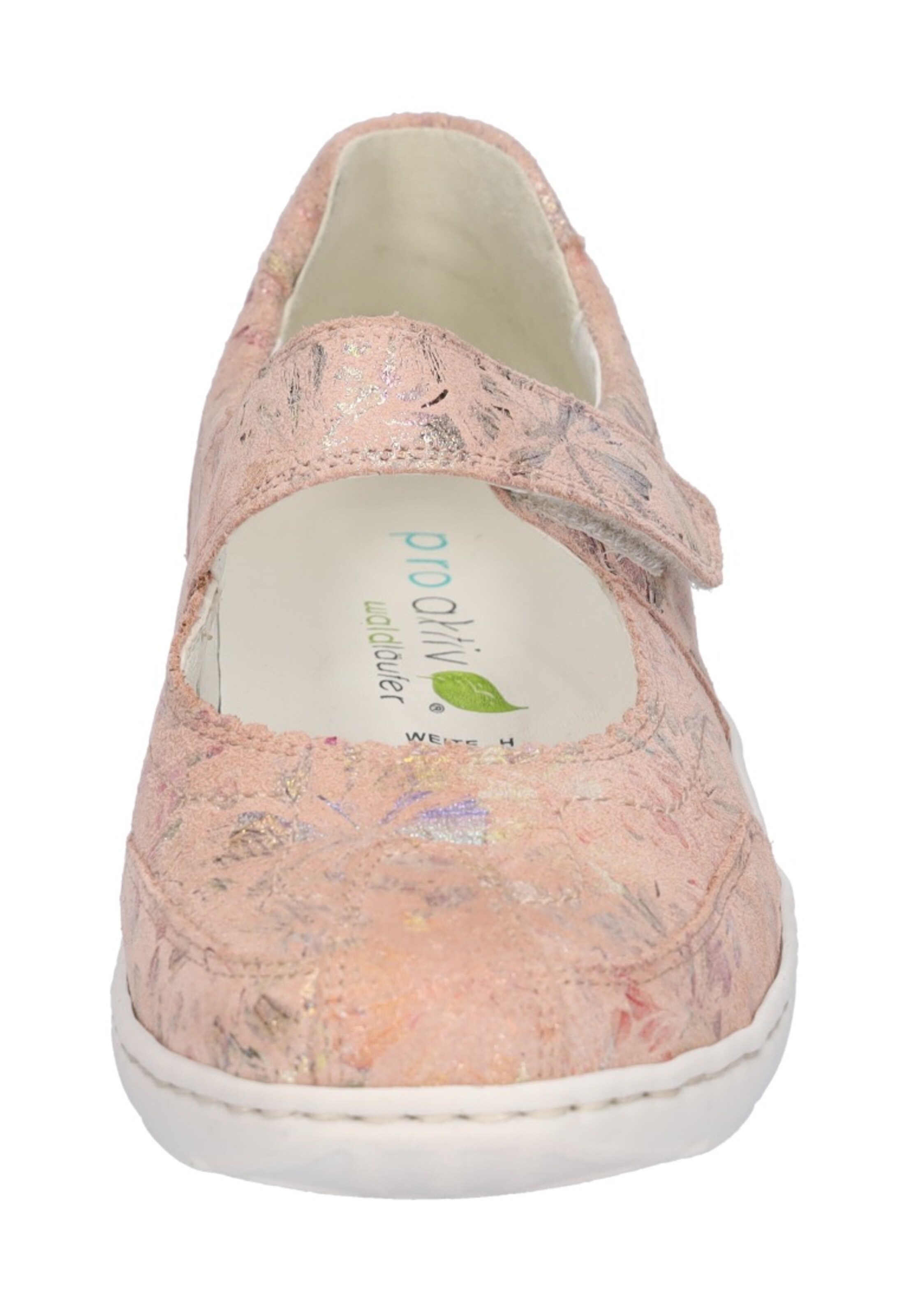 WALDLÄUFER Ballet Flats with Strap in Pink