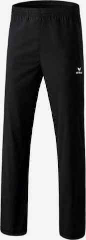 ERIMA Regular Workout Pants ' ATLANTA presentation pants ' in Black: front