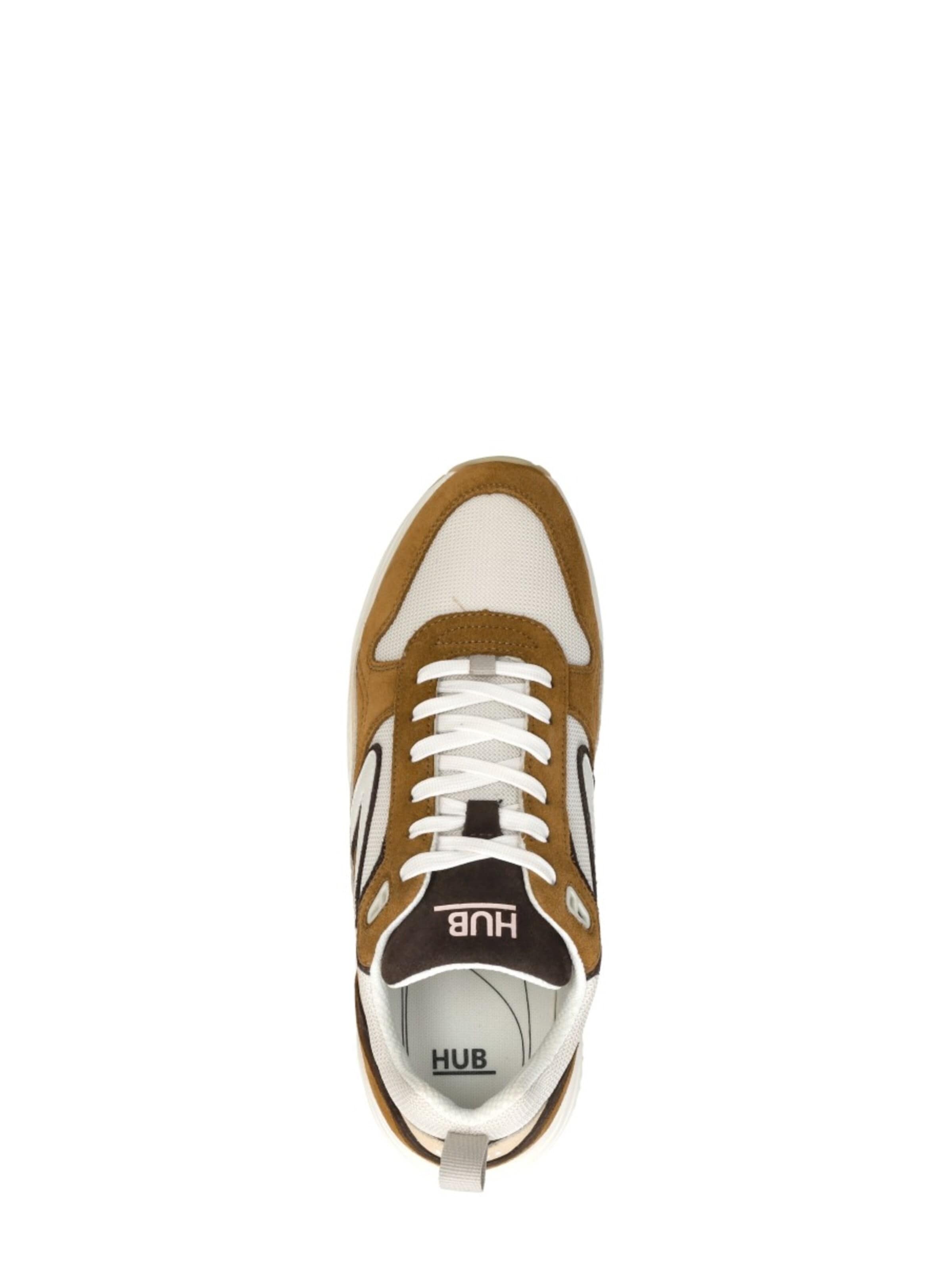 Baskets basses 'Glide' HUB en marron