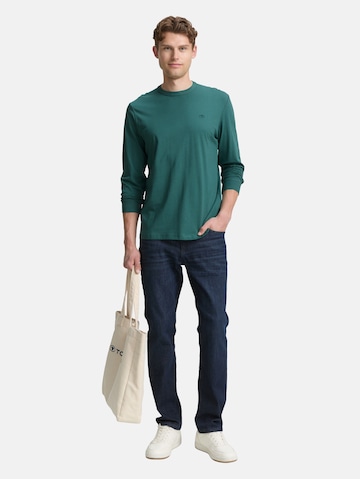 TOM TAILOR Shirt in Grün