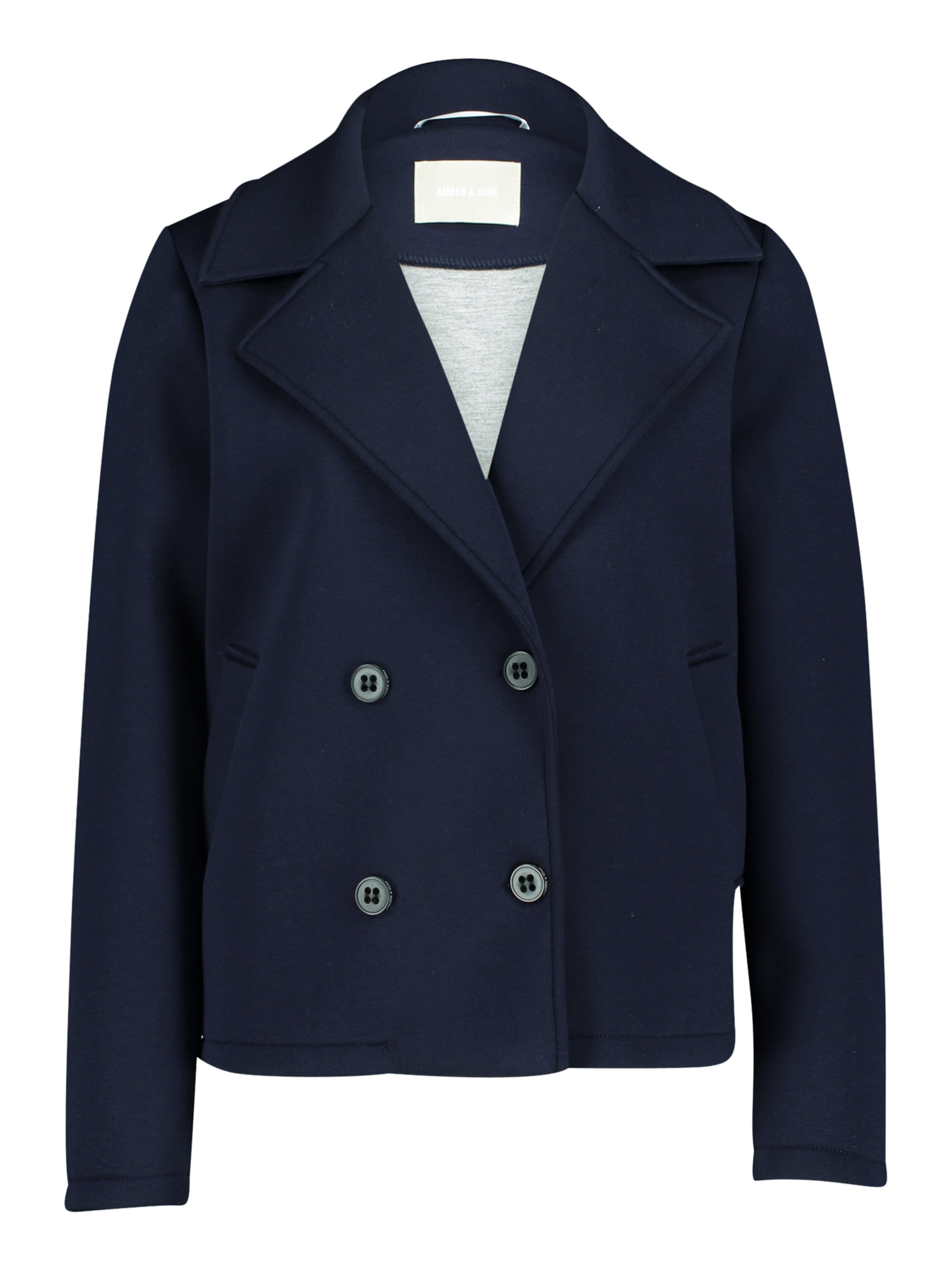 Amber & June Blazer in Blue: front