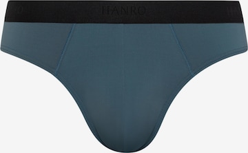 Hanro Slip ' Micro Touch ' in Blauw: voorkant