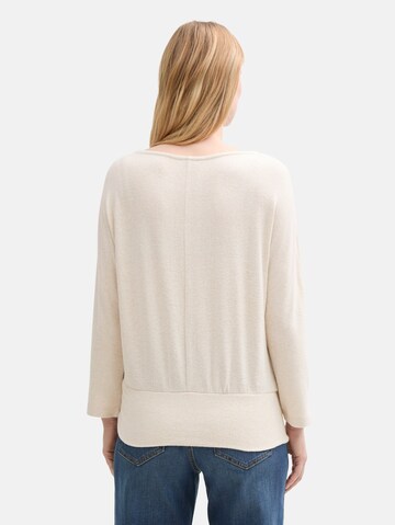 TOM TAILOR Shirt in Beige