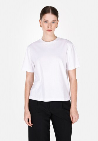 T-shirt Colin's en blanc : devant