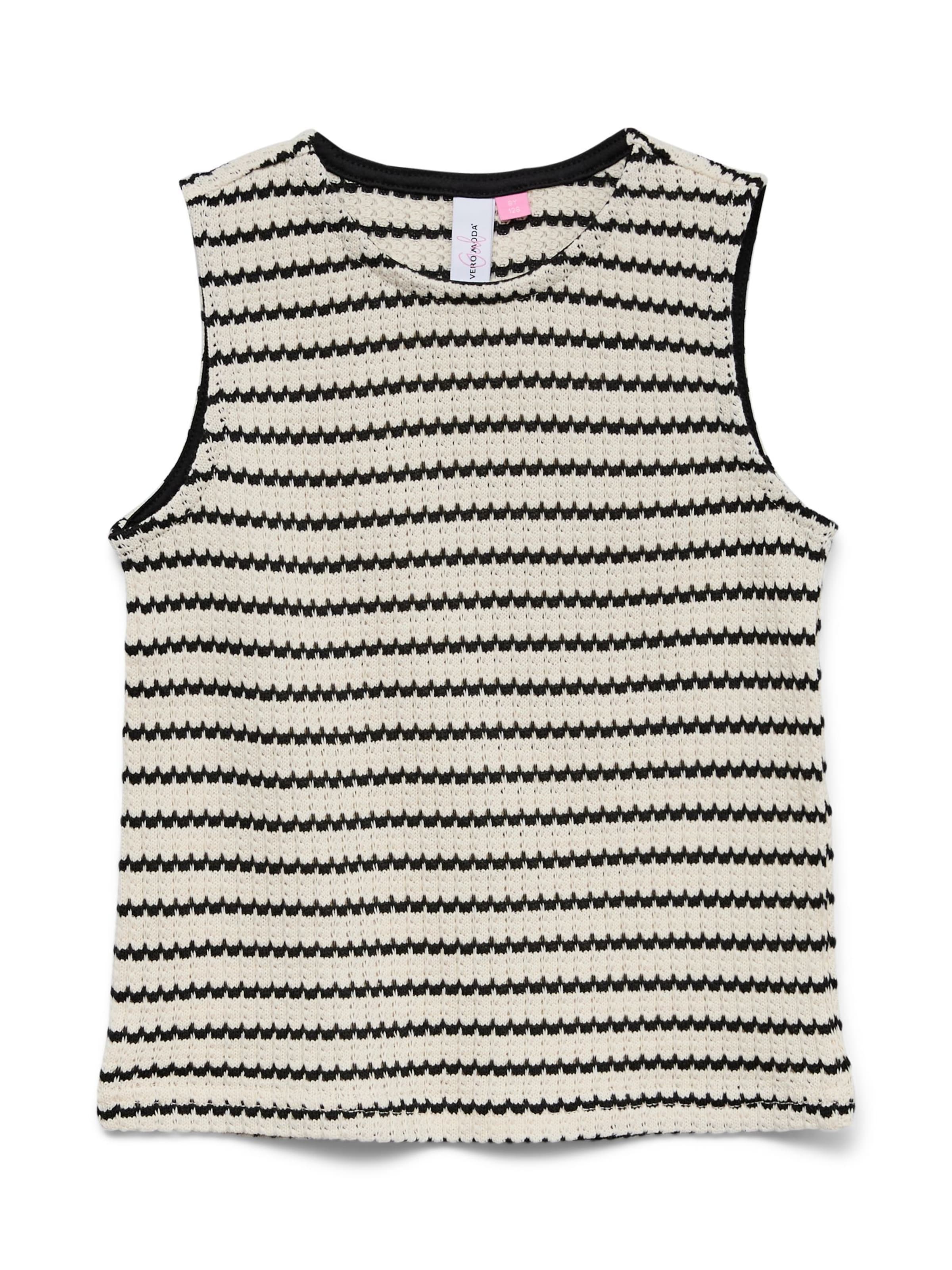 Vero Moda Girl Top 'VMOhia' in Wit: voorkant