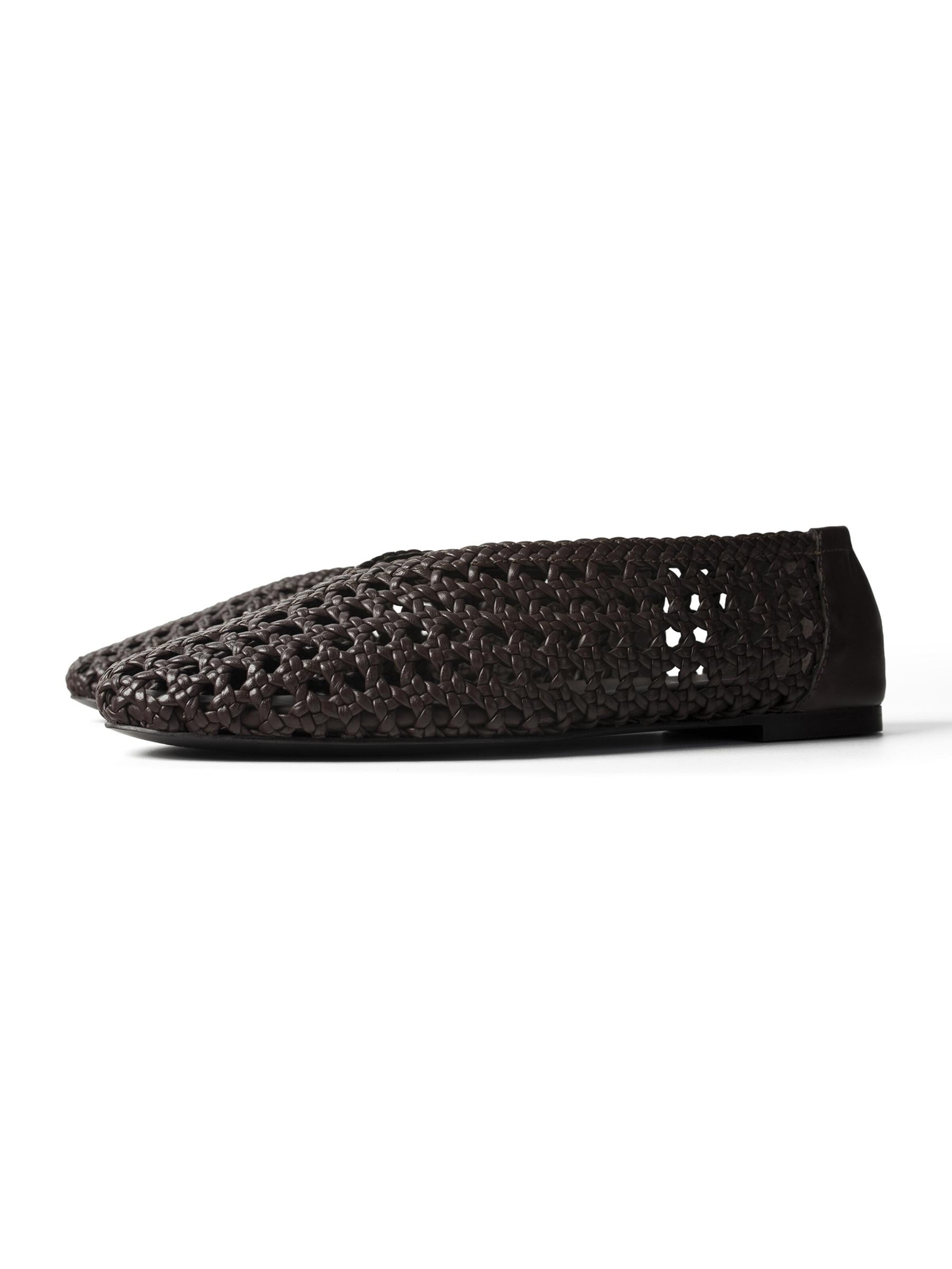 Pantoufle 'REMEMBER THIS MORNING' L37 HANDMADE SHOES en marron