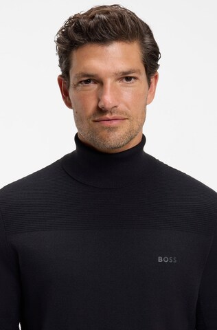 BOSS Pullover ' Momentum' in Blau