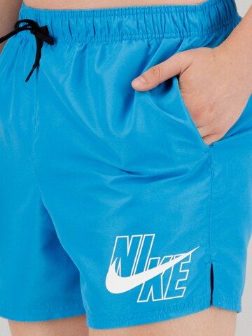 Nike Swim Regular Board Shorts 'Lap 5' in Blue