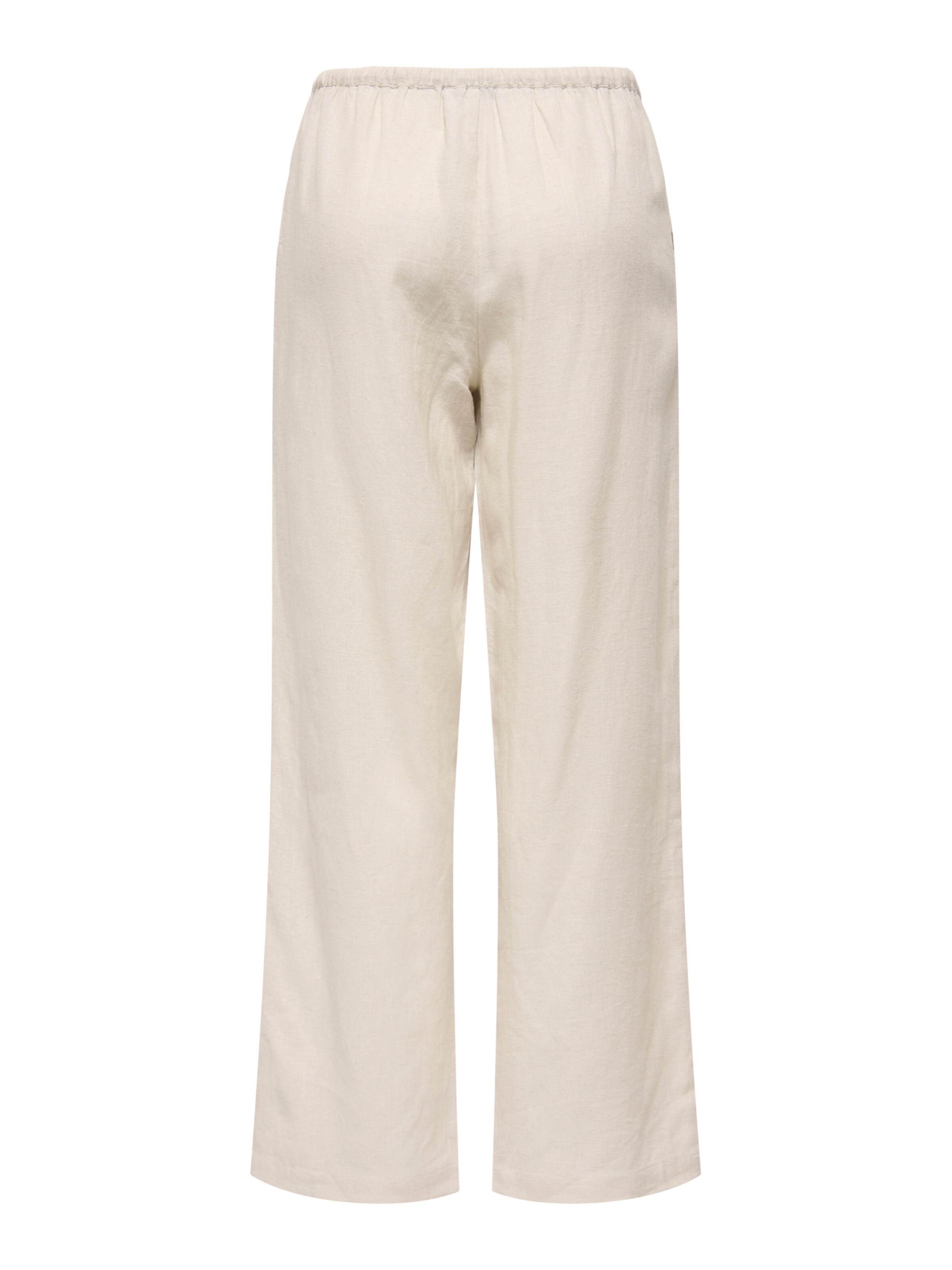 ONLY Wide Leg Hose 'ONLBRUXELLES' in Beige