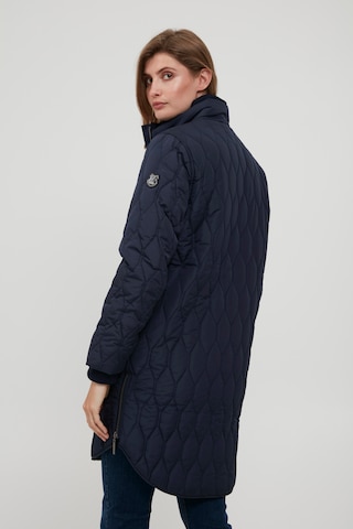 Fransa Between-Seasons Coat 'FRBAQUILT' in Blue