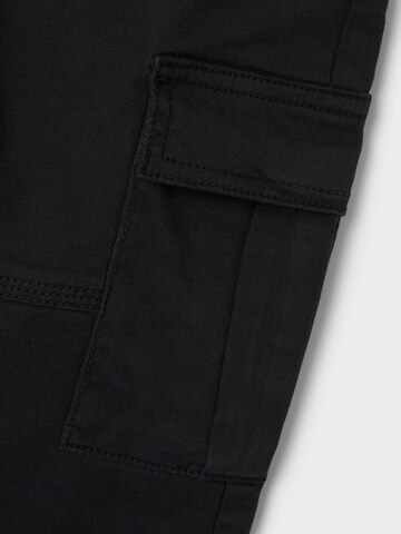 NAME IT Regular Trousers 'NKMRYAN' in Black