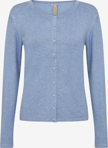 Soyaconcept Gebreid vest 'Dollie 446' in Blauw: voorkant