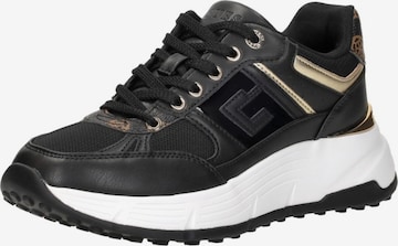 Baskets basses 'Fonzi' GUESS en noir : devant