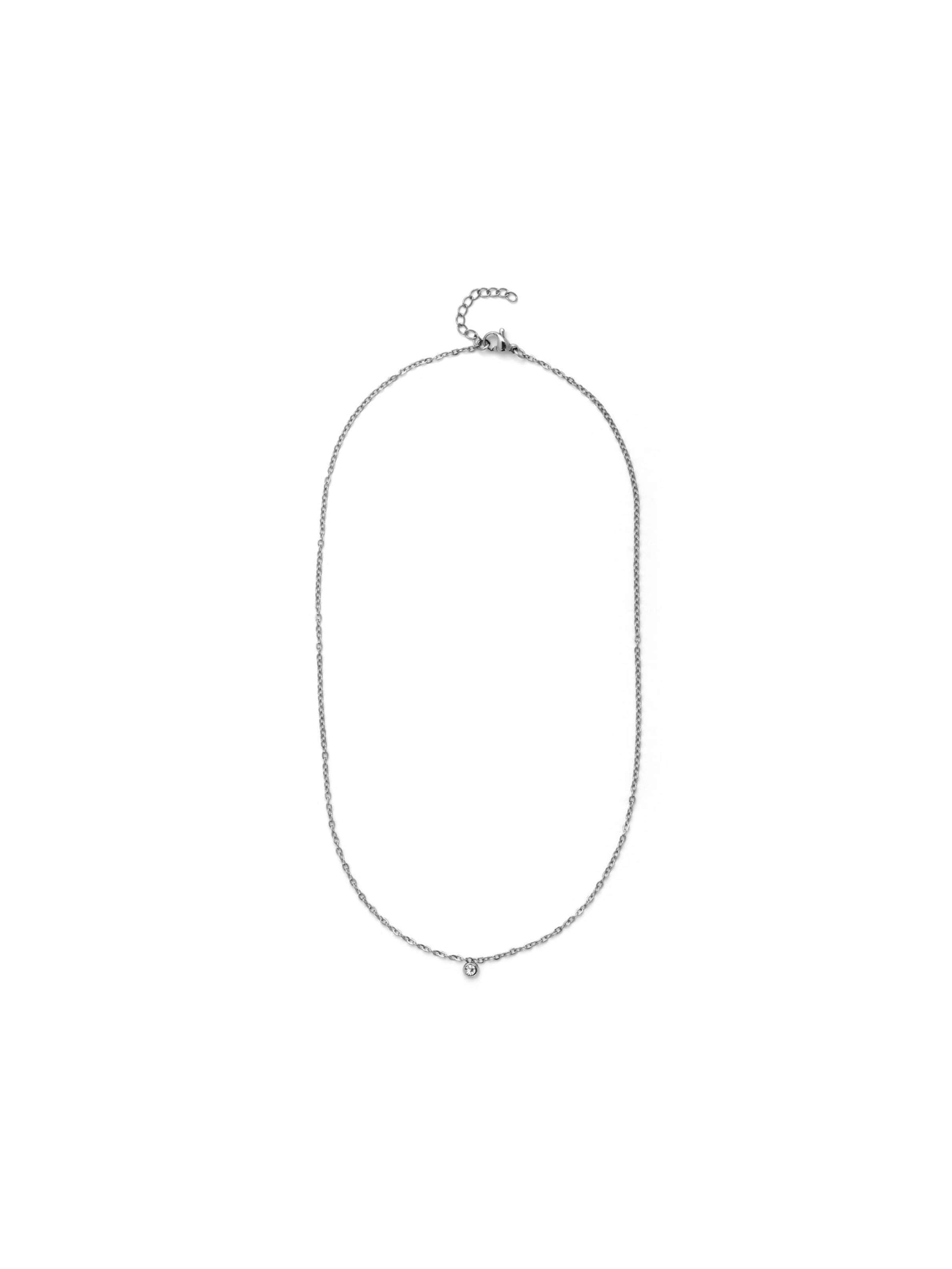Luxenter Kette 'Zelis'‌‌‌‌‌‌‌‌‌ in Silber: Vorderseite