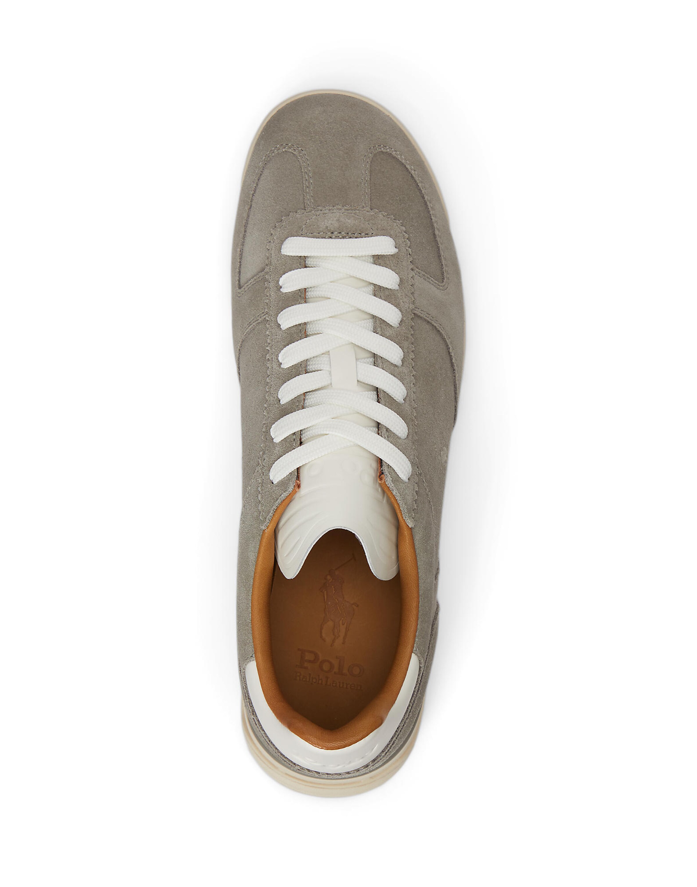 Sneaker bassa 'VARICK SIG' di Polo Ralph Lauren in grigio