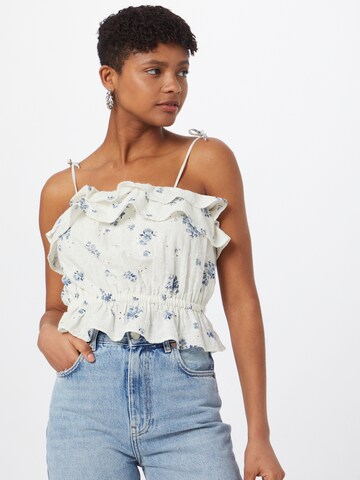 American Eagle Top in Wit: voorkant