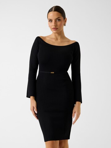 MARCIANO LOS ANGELES Knitted dress in Black: front