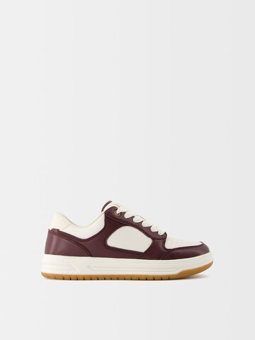 Bershka Platform trainers in Brown