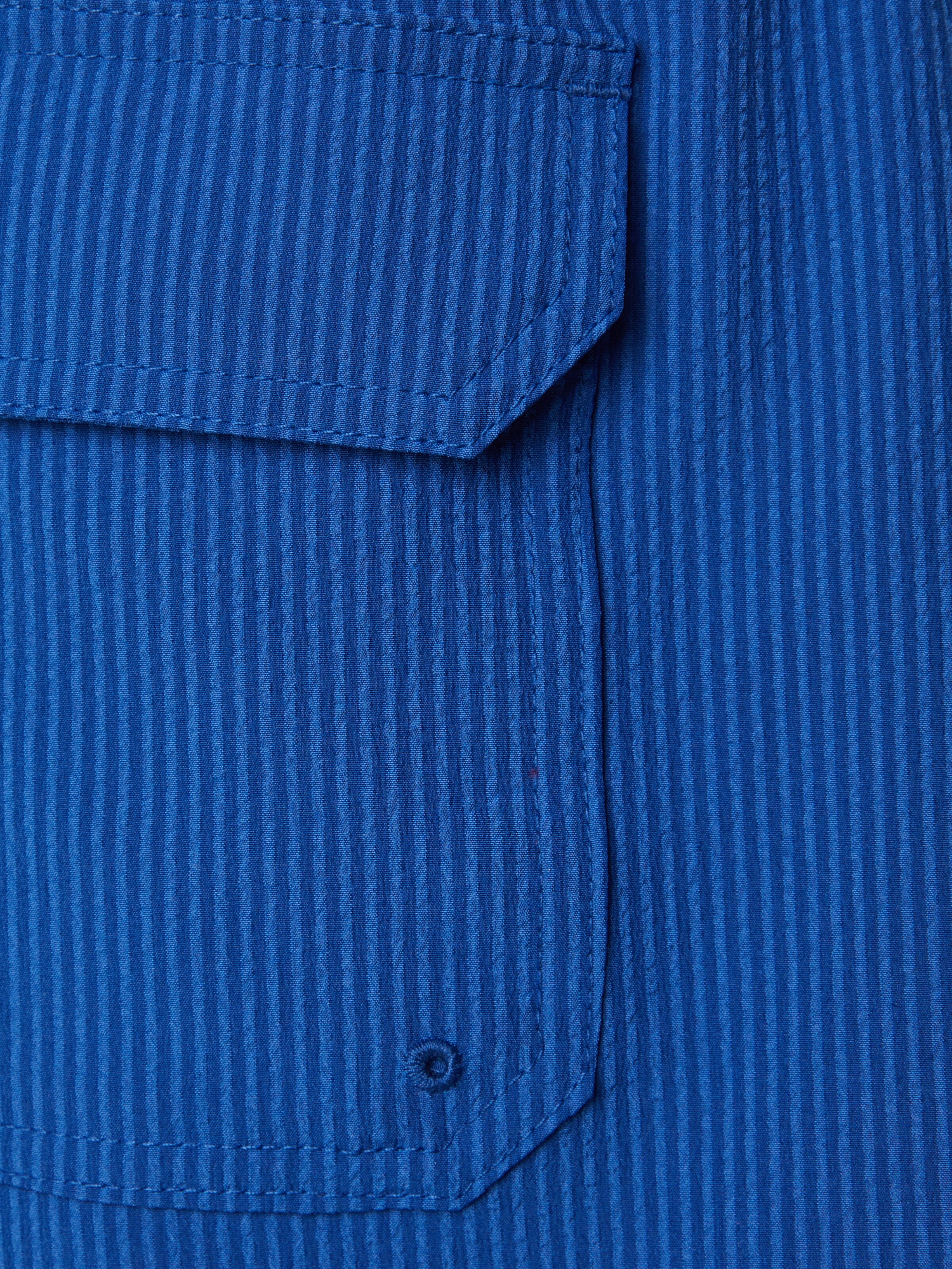 Abercrombie & Fitch Rövid fürdőnadrágok 'APR4' - kék