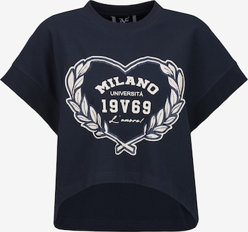19V69 ITALIA Shirt 'Beppa College' in Blue: front