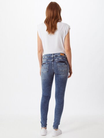 QS Skinny Jeans i blå