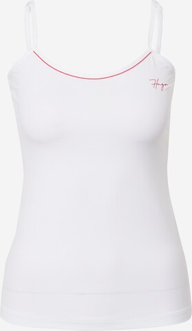 HUGO - Camiseta térmica en blanco: frente