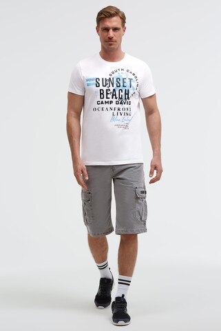 CAMP DAVID Shirt in White