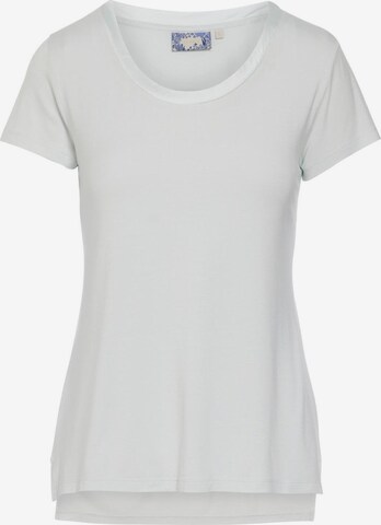 ESSENZA Pajama Shirt 'Luyza' in White: front