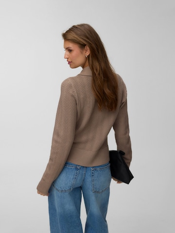 Cardigan 'VM' VERO MODA en beige