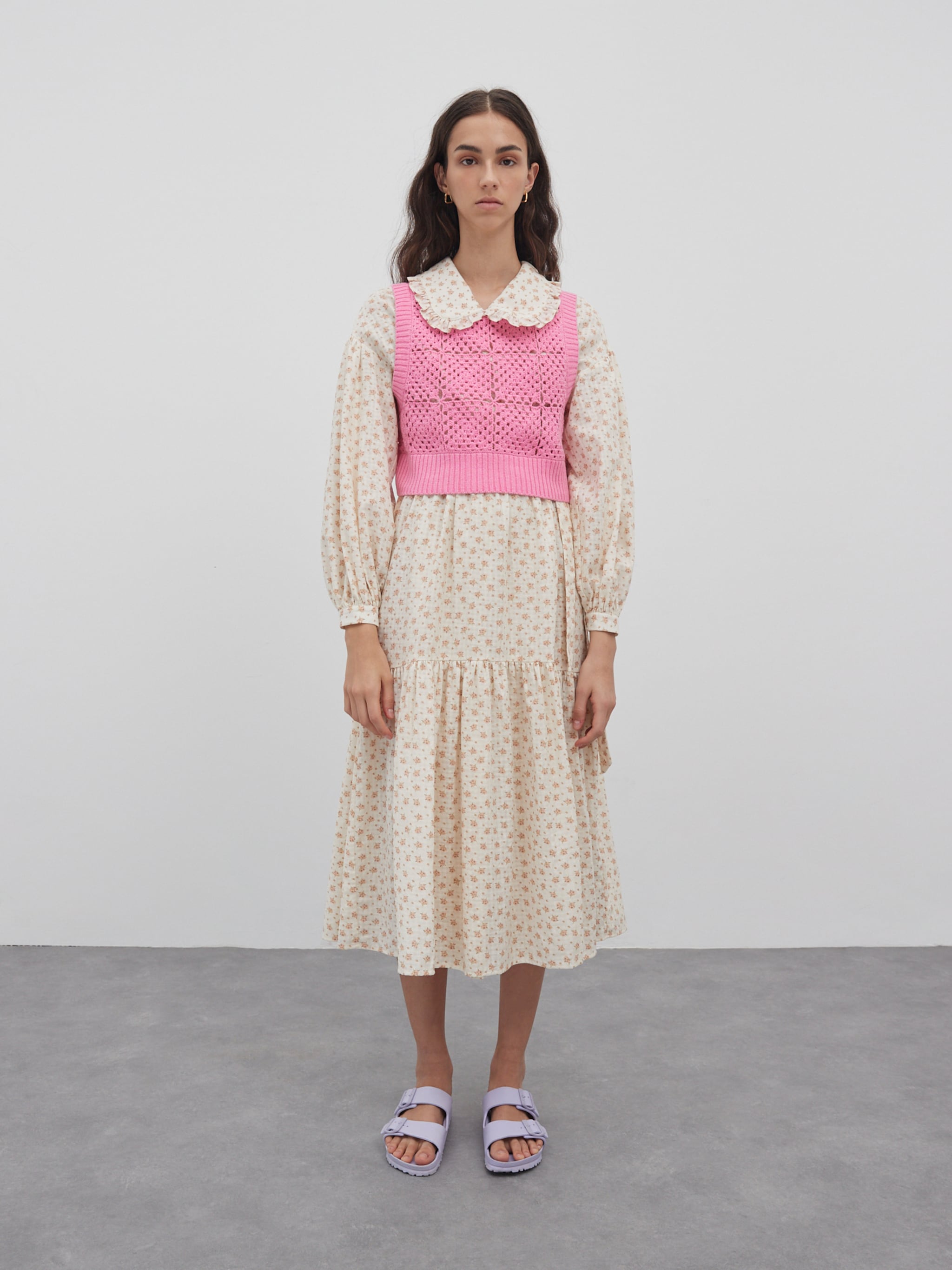 EDITED Produits Pull-over 'Lif' rose clair