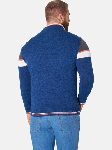 Jan Vanderstorm Pullover 'Bothi' in Blau