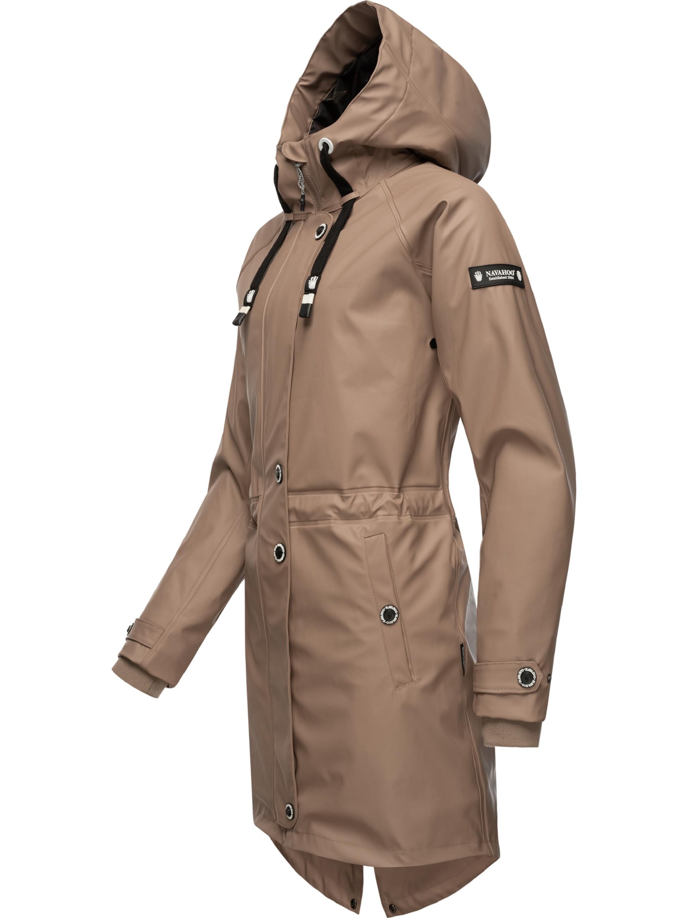 Manteau fonctionnel 'Rainy Flower' NAVAHOO en beige