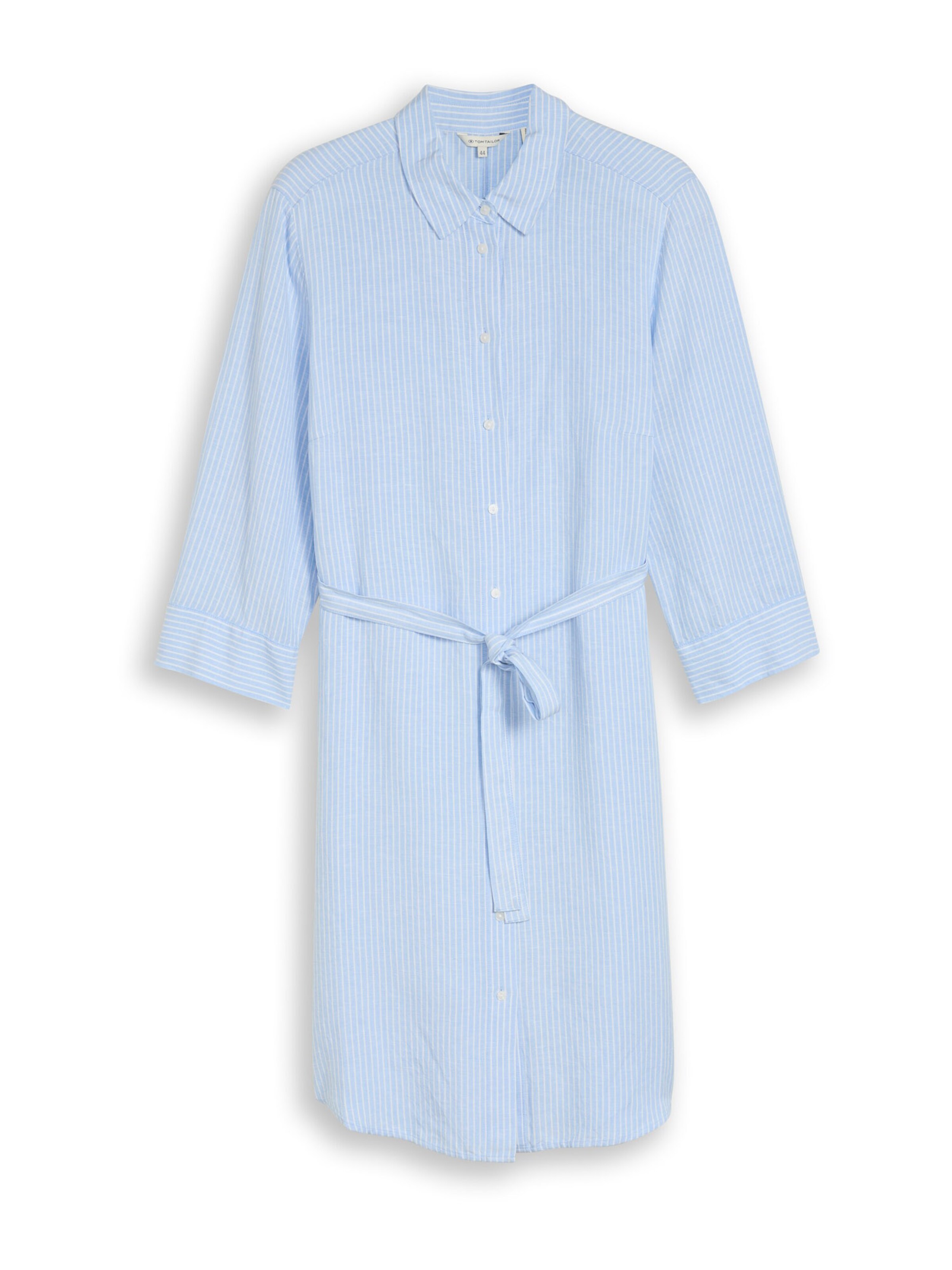 Robe-chemise Tom Tailor Women + en bleu : devant