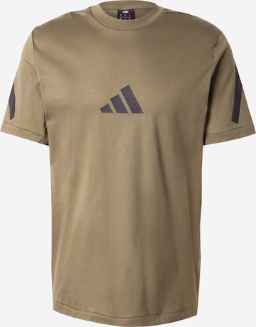 ADIDAS SPORTSWEAR Performance shirt 'Z.N.E.' in Green: front