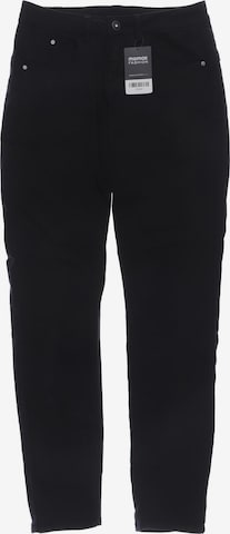 Cream Pants in S in Black: front