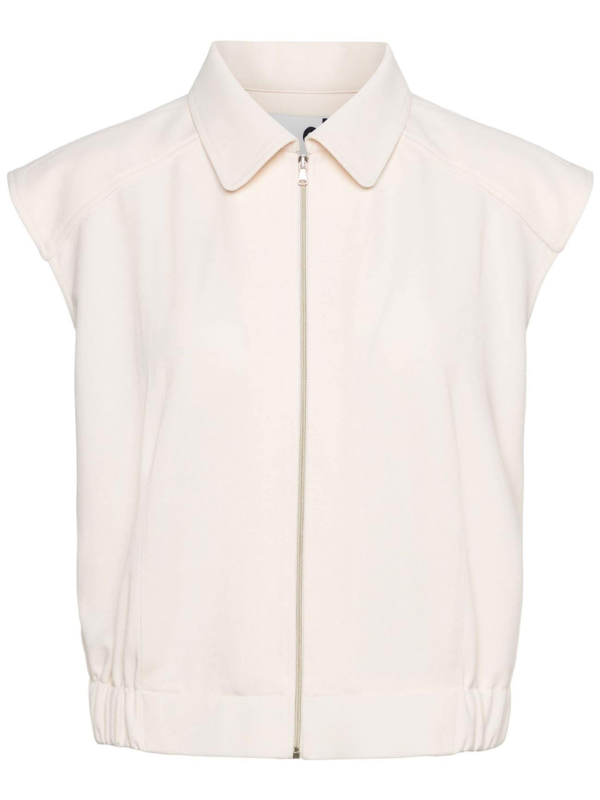 &co woman Bodywarmer '&Co Woman Gwen ecru' in Wit