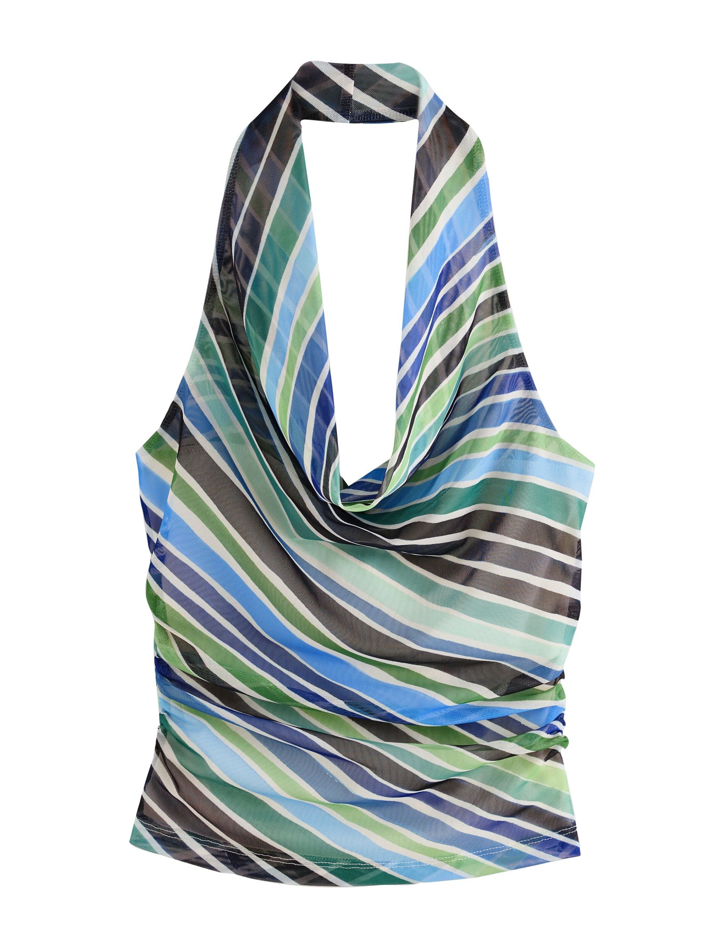 Next Top en XS en azul / azul oscuro / verde claro / verde oscuro, Vista del producto