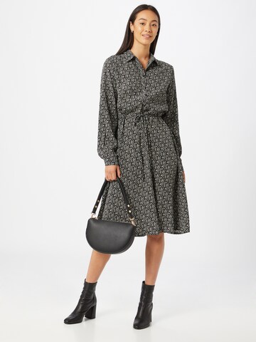 SISTERS POINT Shirt Dress 'Vike-DR1' in Black