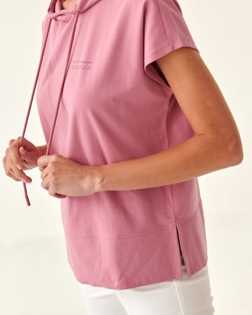 Bluză de molton 'Aksona' de la TATUUM pe roz