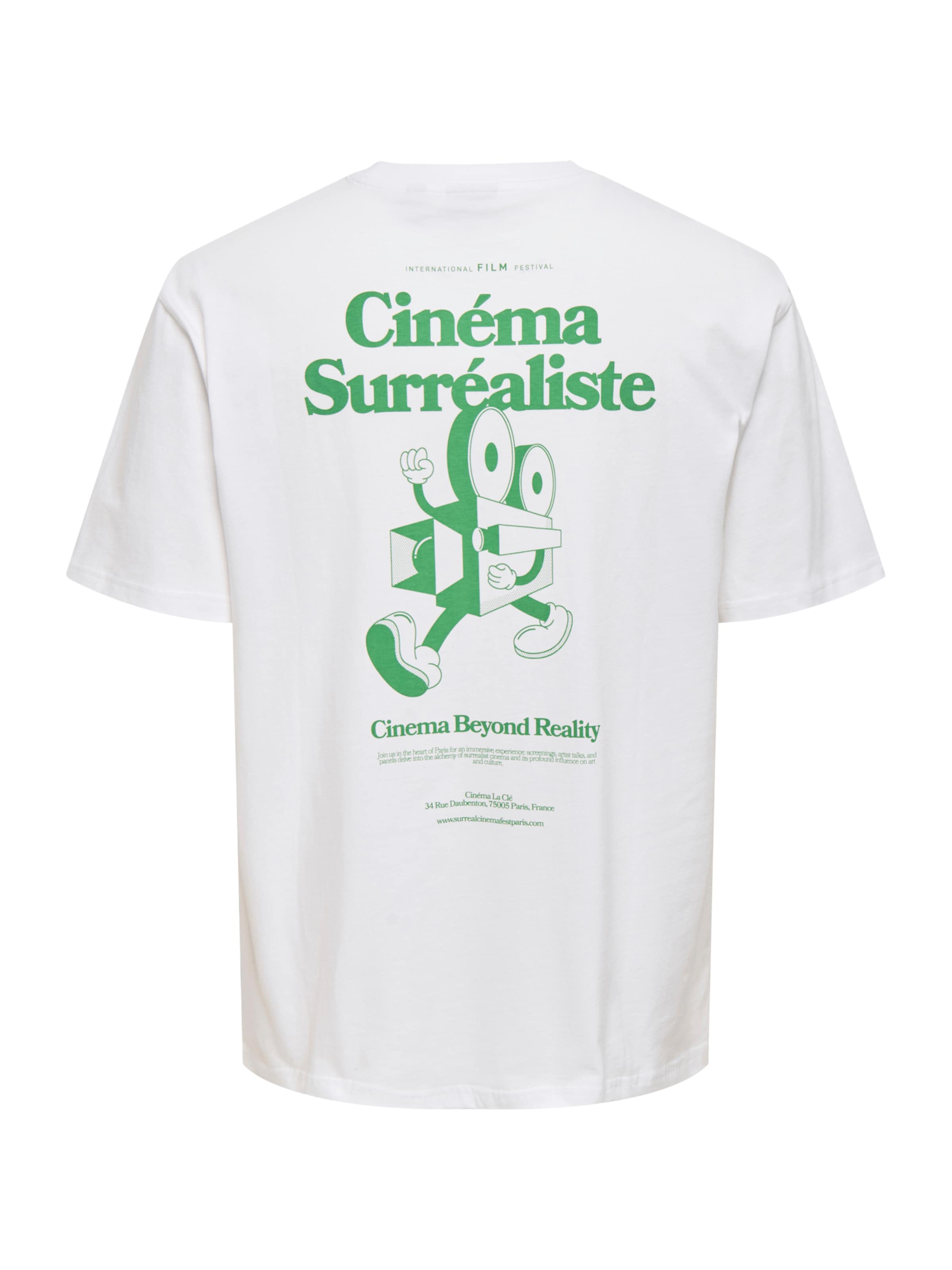 Only & Sons - Camiseta 'ONSFREDO' en blanco