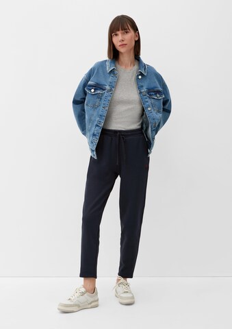 Effilé Pantalon s.Oliver en bleu