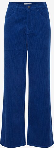 Wide leg Pantaloni chino 'Danna' di b.young in blu: frontale